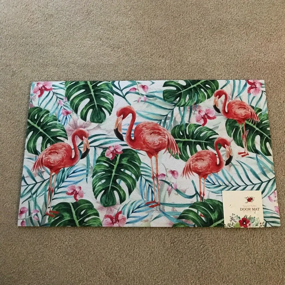 Flamingo Door Mat